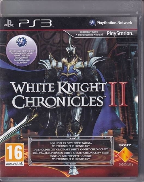 White Knight Chronicles 2 - PS3 (B Grade) (Genbrug)